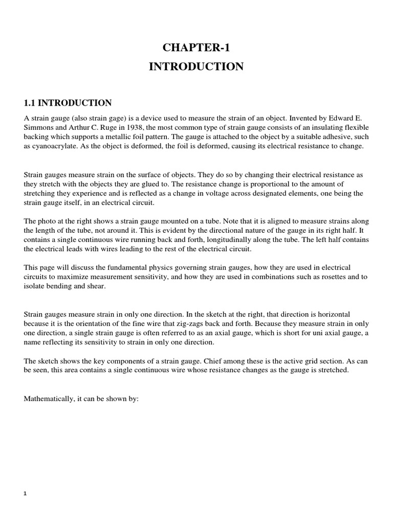 An InDepth Look at Strain Gauges Measuring Strain, Electrical
