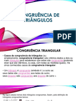 Congruência de Triângulos