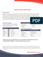 Spheroidal Graphite Cast Iron Properties