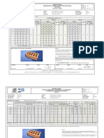 MT-38 Control Dimensional Compresión y Absorción Ladrillo No Estructural de Arcilla Muestra 34