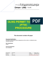 OLNG Permit to Work Procedure