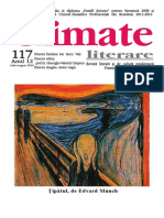 Climate Literare Nr. 117, Iulie - August 2019