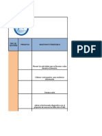 Cronograma de Actividades Trimestral AGH