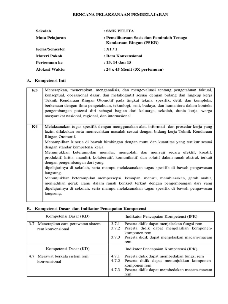 Rem Konvensional Pdf