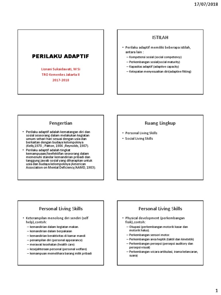 Panduan Perilaku Adaptif ASN | PDF