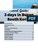 3 Days in Busan South Korea Travel Guide and Itinerary