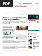 ¿Quieres conocer por dentro la Cárcel Vieja de Murcia? - La Opinión de Murcia