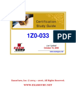 Certification Study Guide: Examguru, Inc. © 2004 - 2006, All Rights Reserved