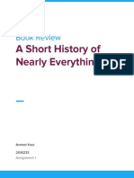 Book Review: A Short History of Nearly Everything