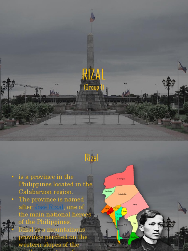 History of Rizal | PDF | Philippines