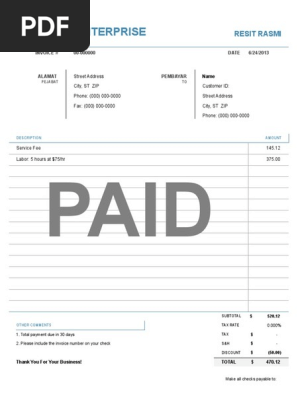 Receipt