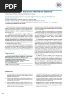 Efeito Cardioprotetor Do Exercício Resistido Na Obesidade