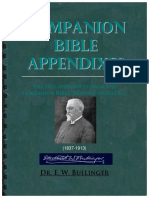 The Companion Bible Appendixes by E.W. Bullinger