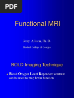 Functional MRI: Jerry Allison, Ph. D