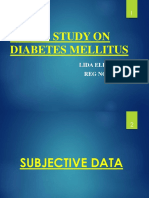 A Case Study On Diabetes Mellitus