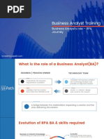 Business Analyst Training