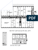 New First Floor Plan Electric Engg. Deptt.: D1 D2 D3 D4 W1 W2 V2 .55X2.50