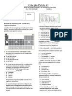 Bimestral 3 PERIODO 10 Quimica