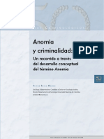 Anomia y Criminalidad