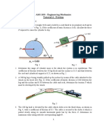 Tutorial 4 Friction - Solutions PDF