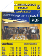 Calendaru Armanescu 2010