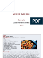 Cocina Europea