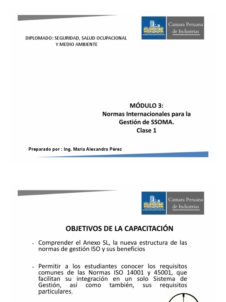 Gestión SSOMA: Normas ISO Integradas | PDF | Planificación ...