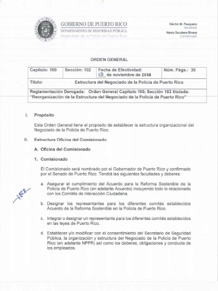 Negociado de La Policia de Puerto Rico