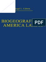 Biogeografía de América Latina - Angel L. Cabrera