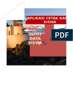 Aplikasi Cetak Kartu Ujian