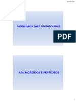 Bioquímica odontológica: aminoácidos