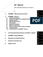 Almemo - Manual: 1. 2. Almemo Measuring Instruments 3. Almemo Sensors