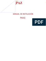 Manual Instalacion Pavic