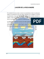 Evaluación Roca Madre TOC Pirolisis Reflectancia Vitrinita