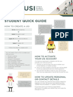USI Student Quick Guide