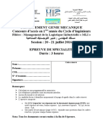 Concours Dacc - S Au Cycle Ding - Nieur GIL 2016 2017 FGF PDF