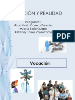 Vocación y Realidad Borrador