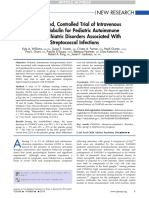 2016.Randomized Controlled Trial of Ivig in Pandas
