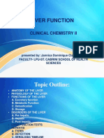 Liver Function: Clinical Chemistry Ii