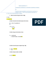 Aplicación de derivadas a funciones económicas