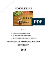 Departamento de Seguridad Hotelera PDF