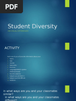 Student Diversity-Mam Glo