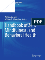 Handbook of Zen, Mindfulness and Spiritual Health PDF