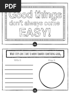 growth mindset printable book updated
