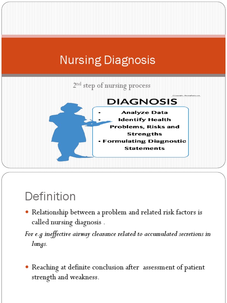 Nursing Process Diagnosis | PDF | Self-Improvement | Wellness