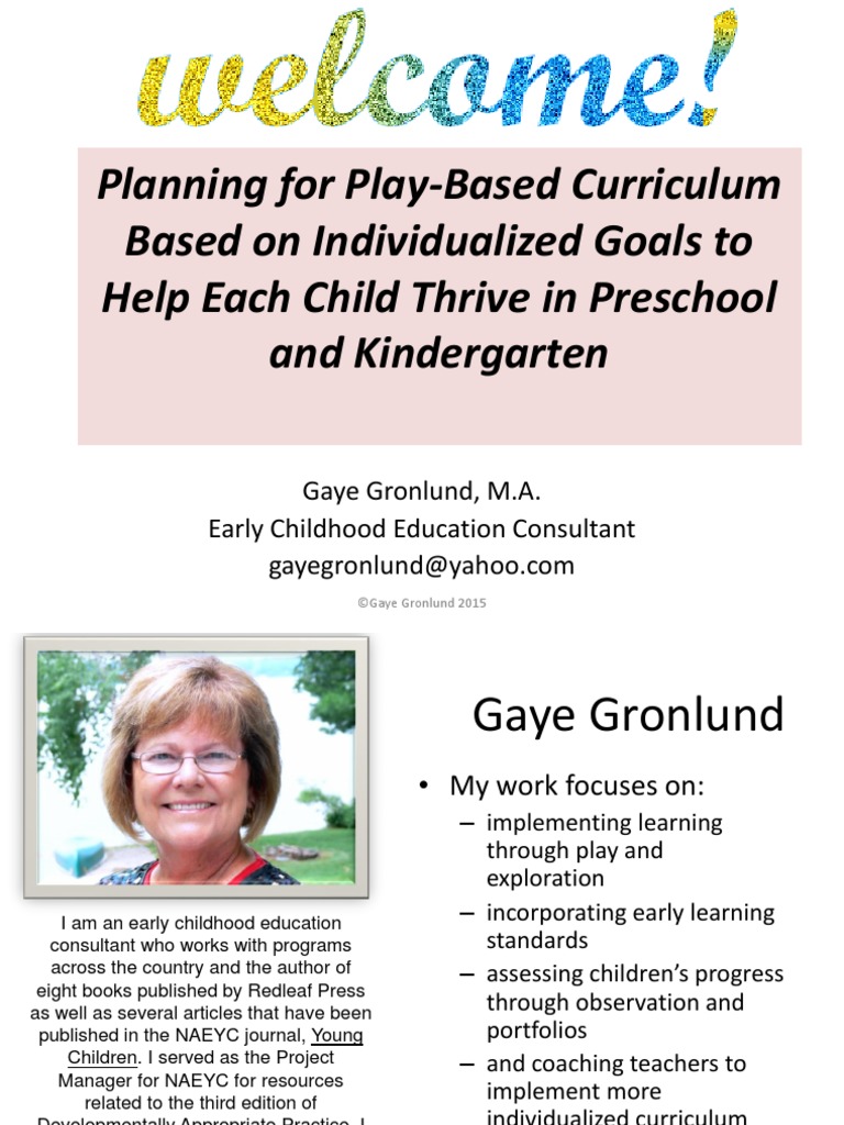 #2 Planning Play-Based Handouts PDF | PDF | Preschool | Early Childhood ...