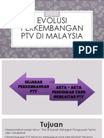 RBTS 3013 Evolusi Perkembangan PTV Di Malaysia