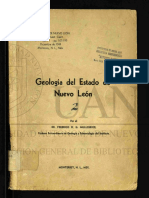 Geología Del Estado de Nuevo León