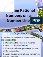 Arranging Rational Numbers On A Number Line