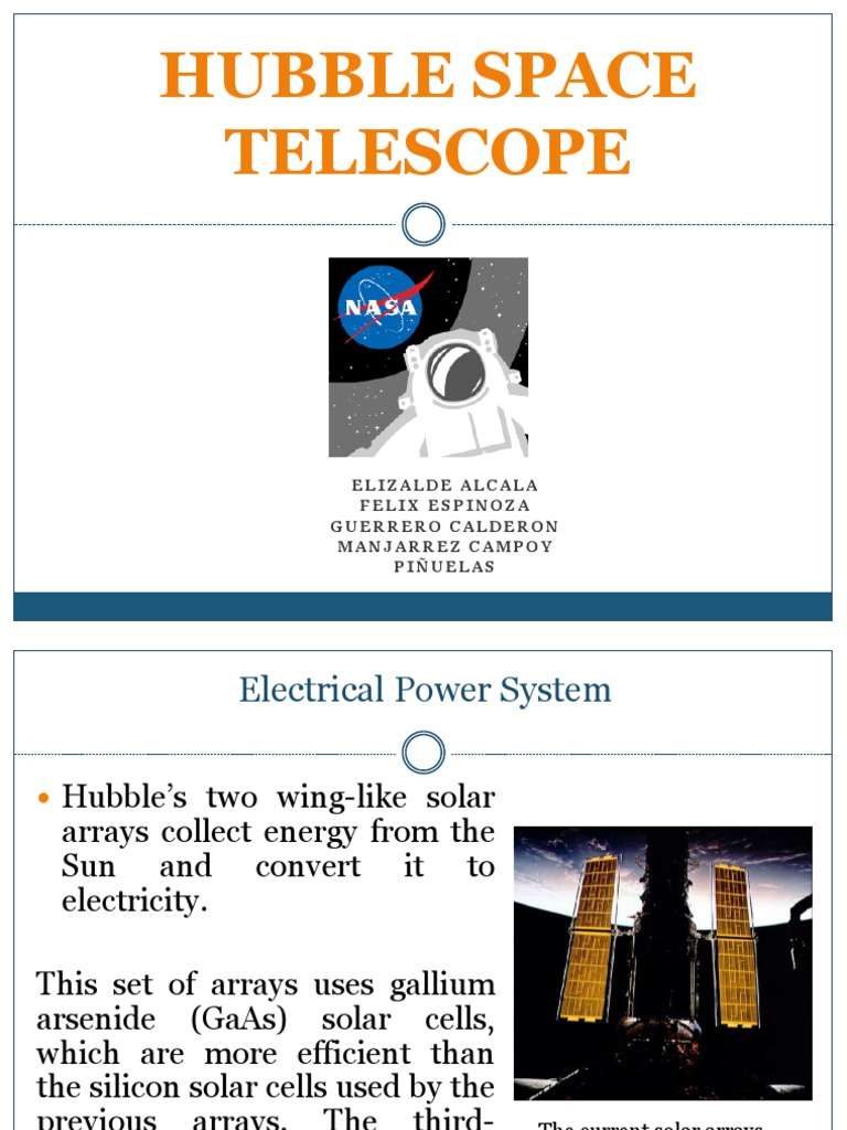 Hubble Space Telescope Power & Control Systems | PDF | Attitude Control ...